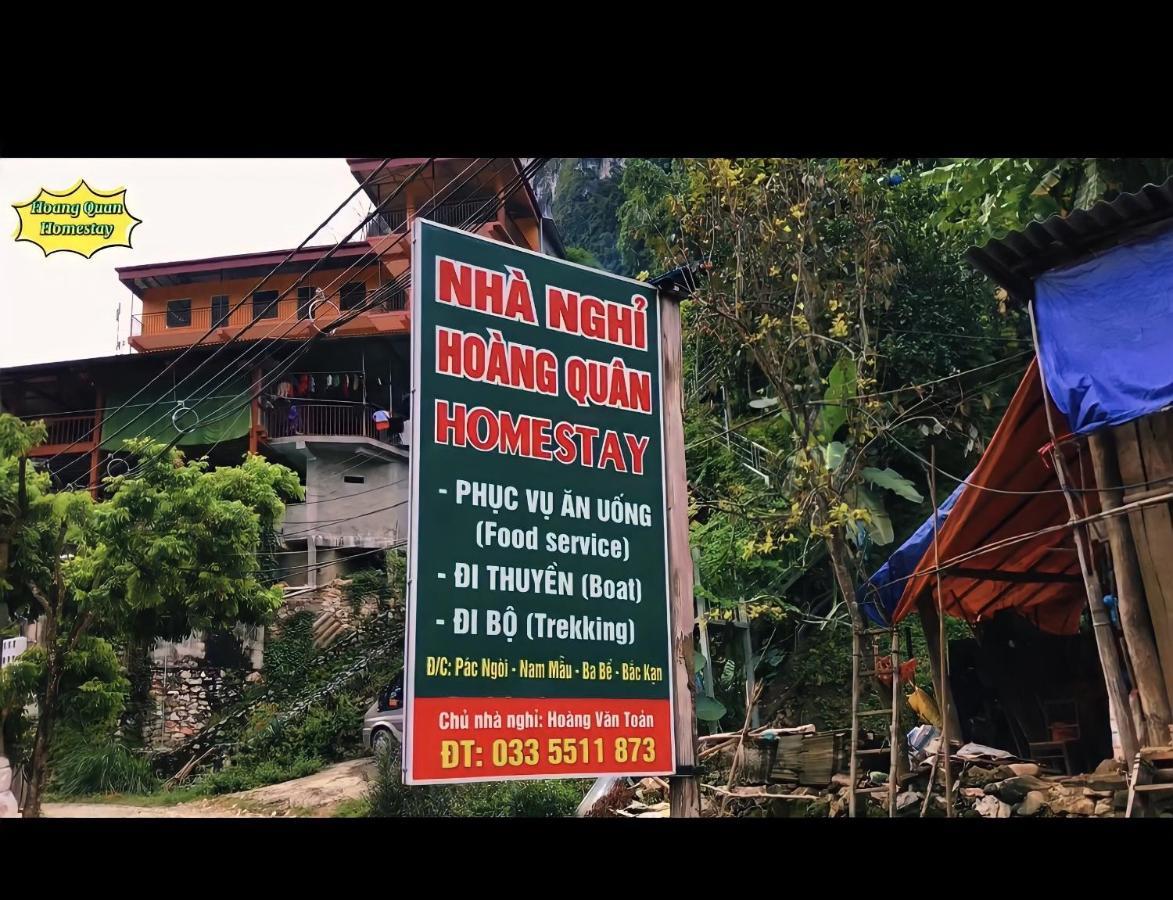 Hoang Quan Homestay Ba Be Bagian luar foto